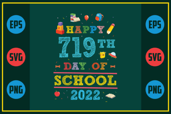 Celebrating 719 Days of School with Embroidery