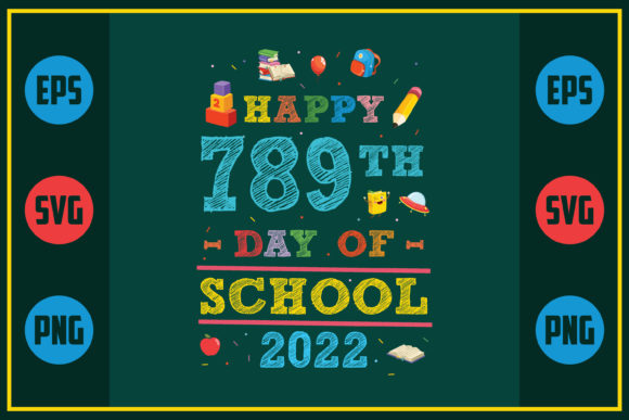 Celebrating 789 Days: A Unique Embroidery Design