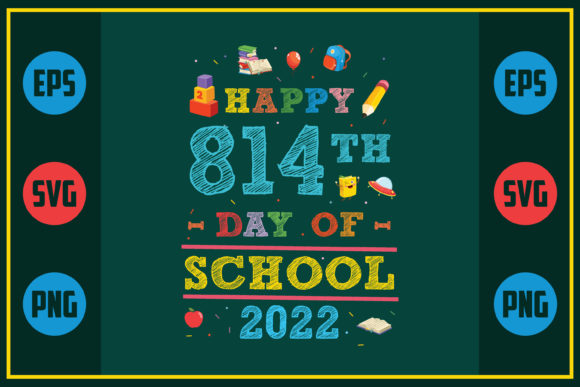 Happy 814th Day of School Embroidery Review