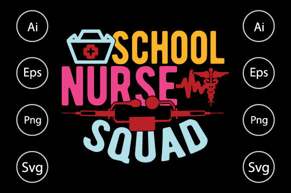 School Nurse Squad, Nurse Life: A Versatile Design