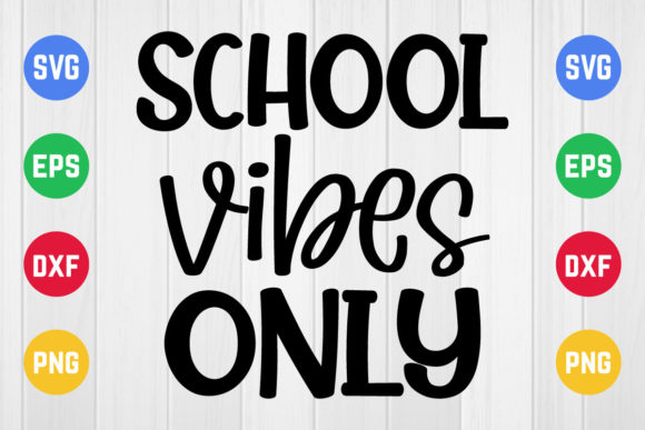 School Vibes Only: A Versatile Embroidery Design