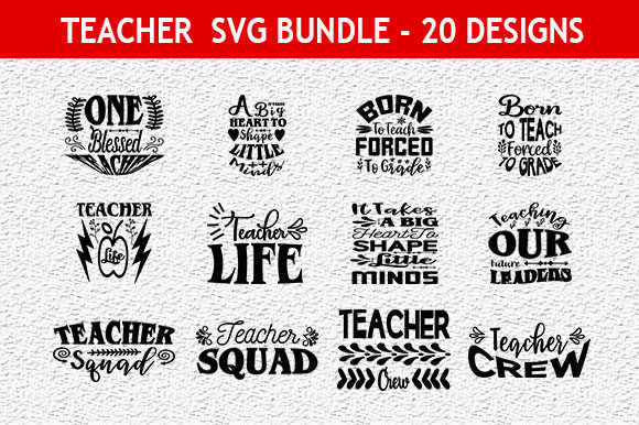 Teacher 40 Quotes Designs Bundle: A Versatile Embroidery Set