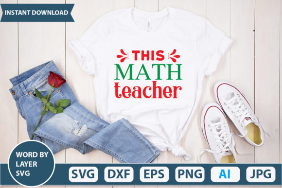 This Math Teacher: A Perfect Addition to Your Embroidery Collection